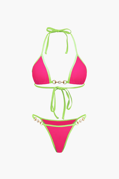 Vintage Inspired Bikini with a Contemporary Edge