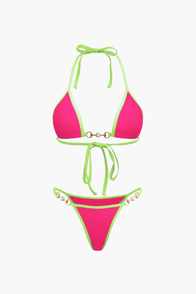 Vintage Inspired Bikini with a Contemporary Edge