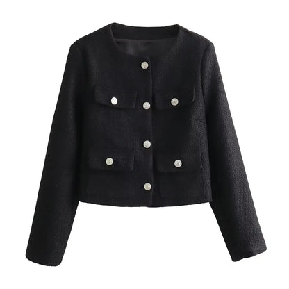 Well Tailored Jacket with a Graceful Silhouette
