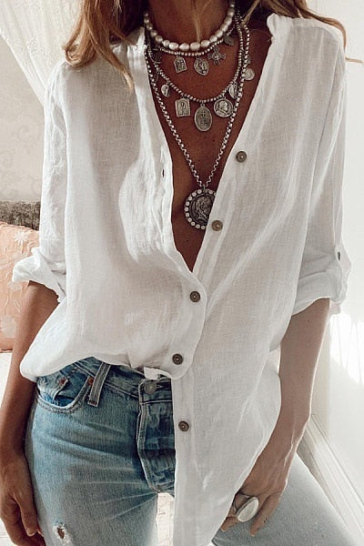 Vintage Inspired Blouse with a Contemporary Edge