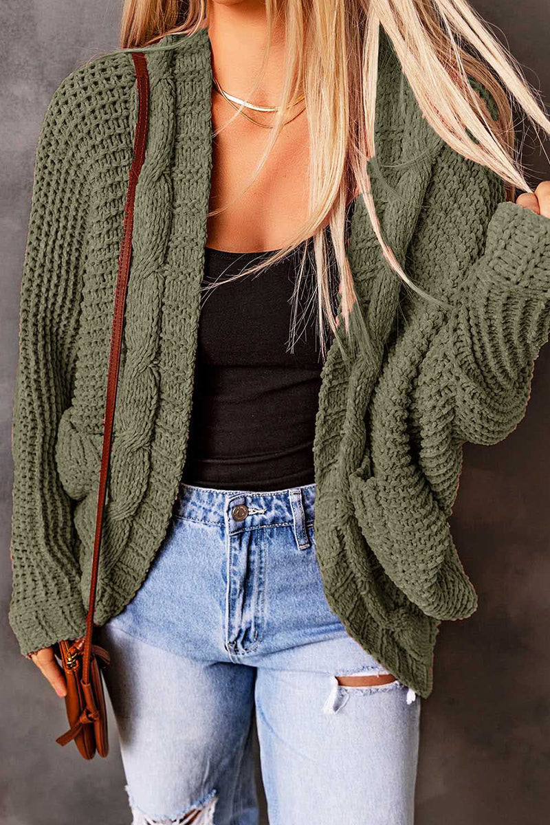 Well Tailored Cardigan with a Graceful Silhouette