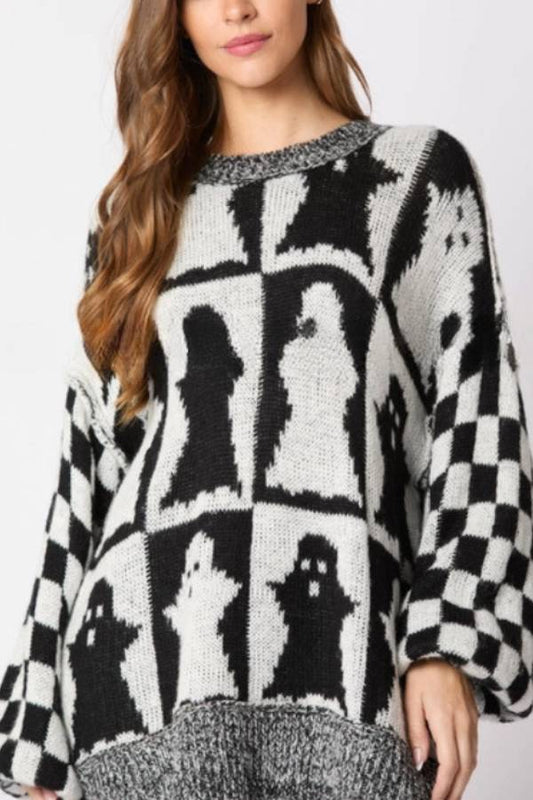 A Vintage Style Sweater with Delicate Timeless Details