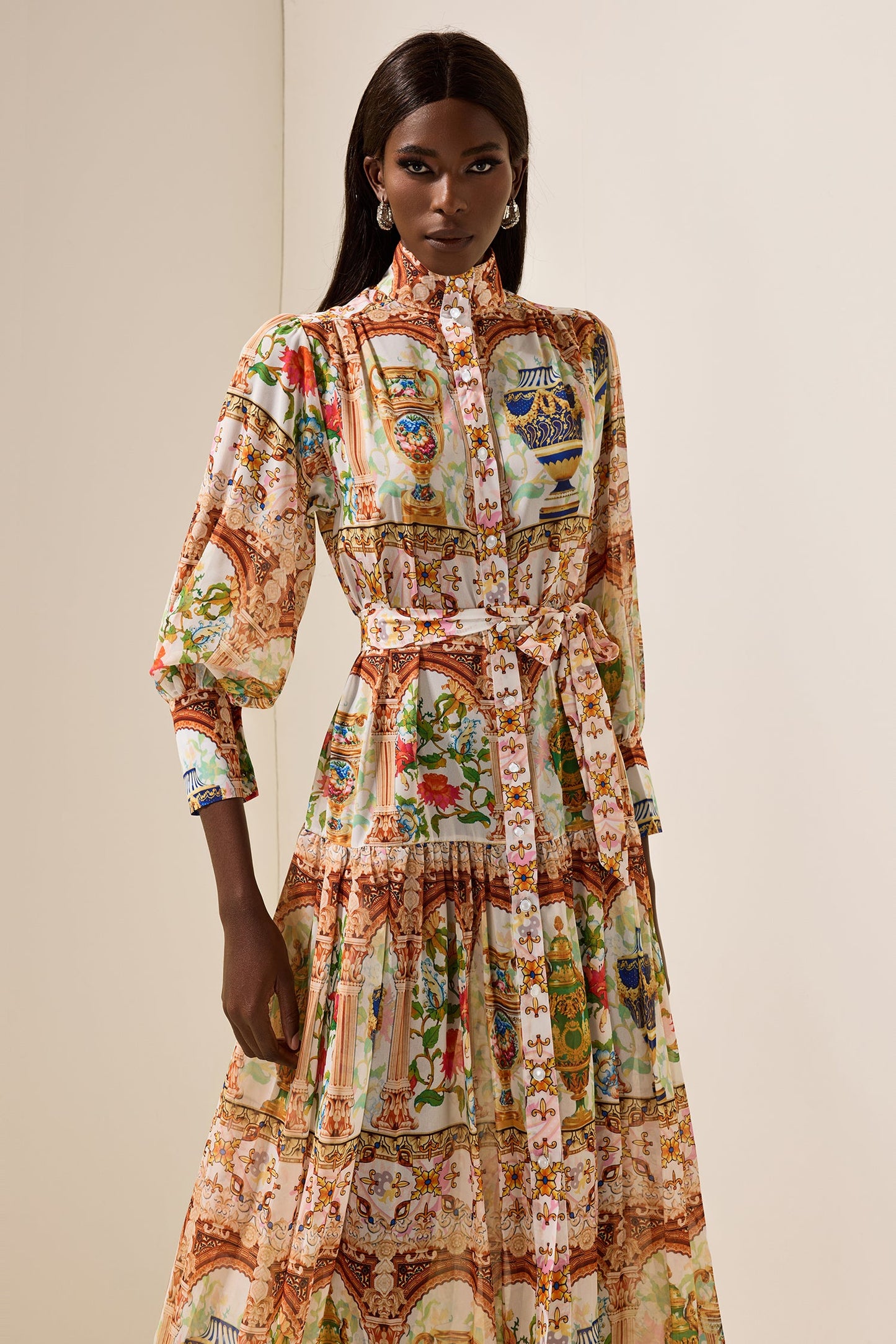 A Vintage Style Dress with Delicate Timeless Details