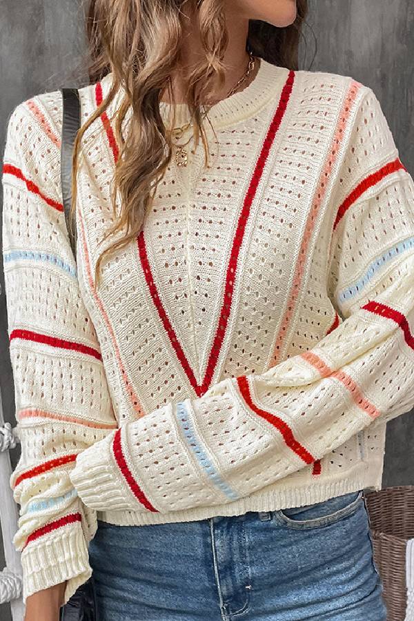 Beautifully Finished Sweater in a Timeless Design