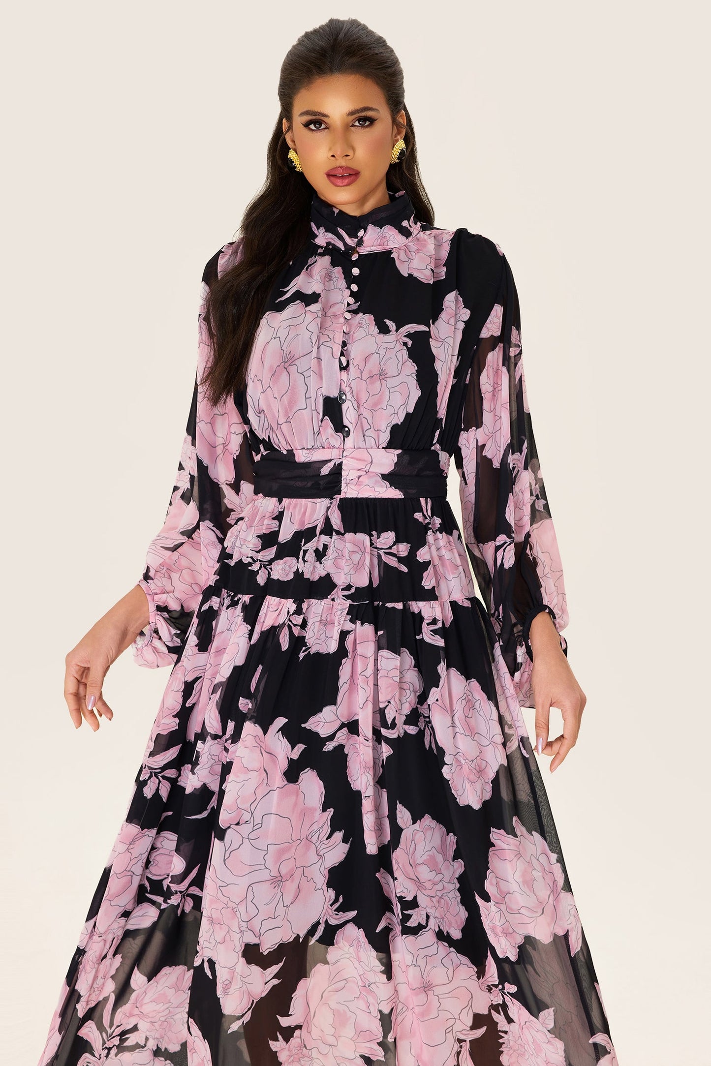 A Vintage Style Dress with Delicate Timeless Details
