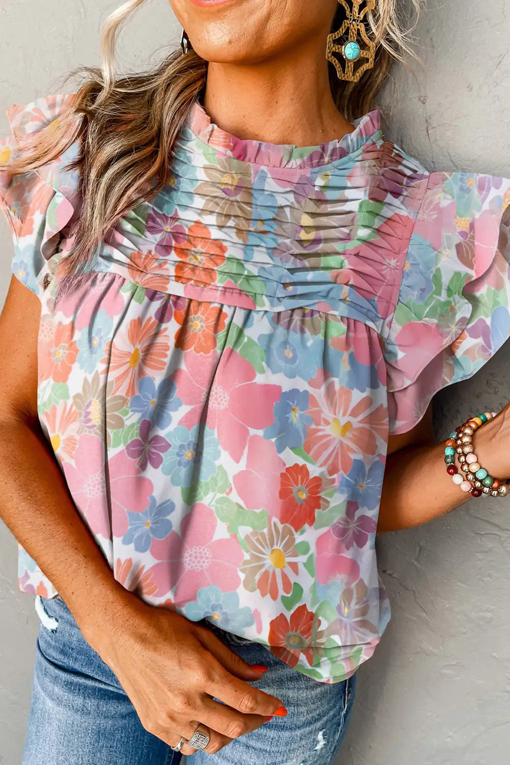 Vintage Inspired Blouse with a Contemporary Edge