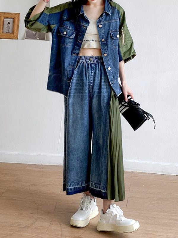 A Vintage Style Pants with Delicate Timeless Details