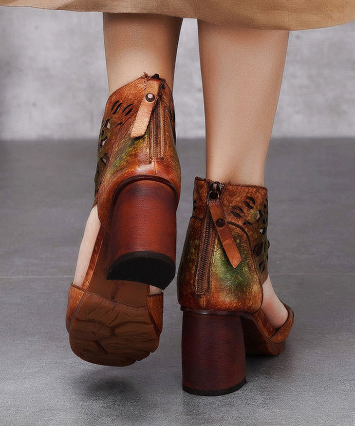Vintage Inspired Sandals with a Contemporary Edge
