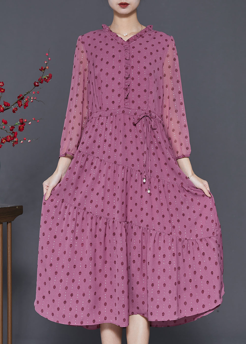 A Vintage Style Dress with Delicate Timeless Details