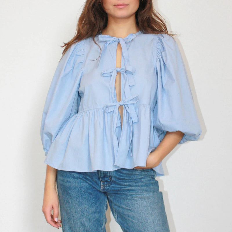 Vintage Inspired Blouse with a Contemporary Edge