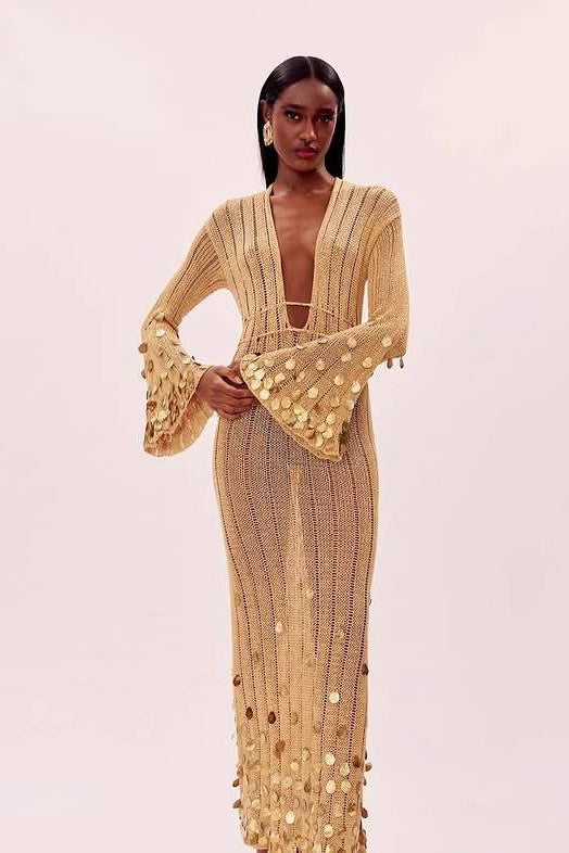 A Vintage Style Dress with Delicate Timeless Details