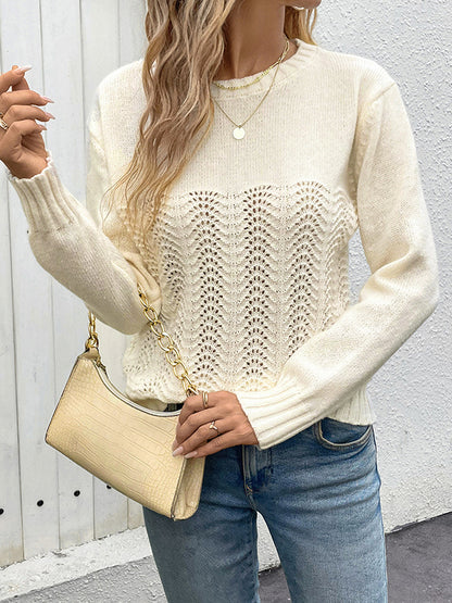A Vintage Style Sweater with Delicate Timeless Details