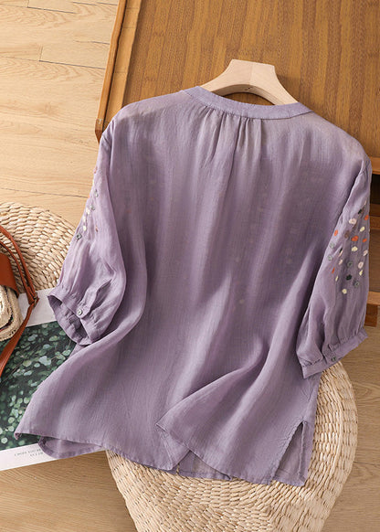 A Vintage Style Blouse with Delicate Timeless Details