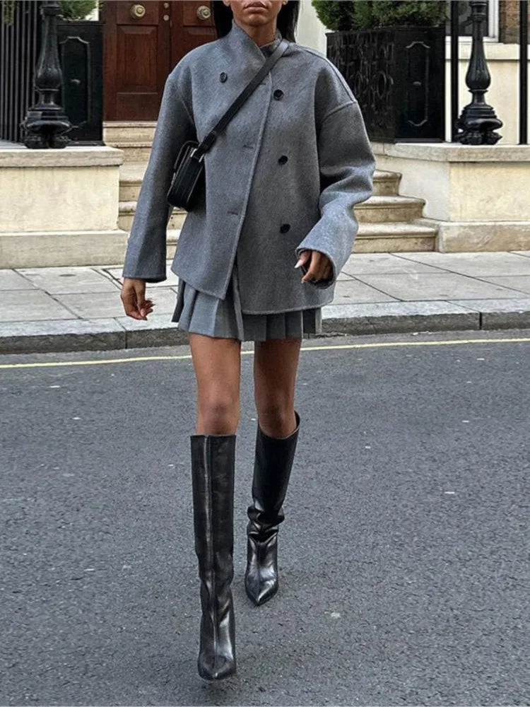 A Vintage Style Coat with Delicate Timeless Details