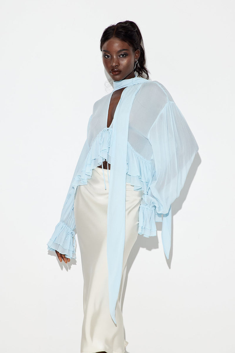A Vintage Style Top with Delicate Timeless Details