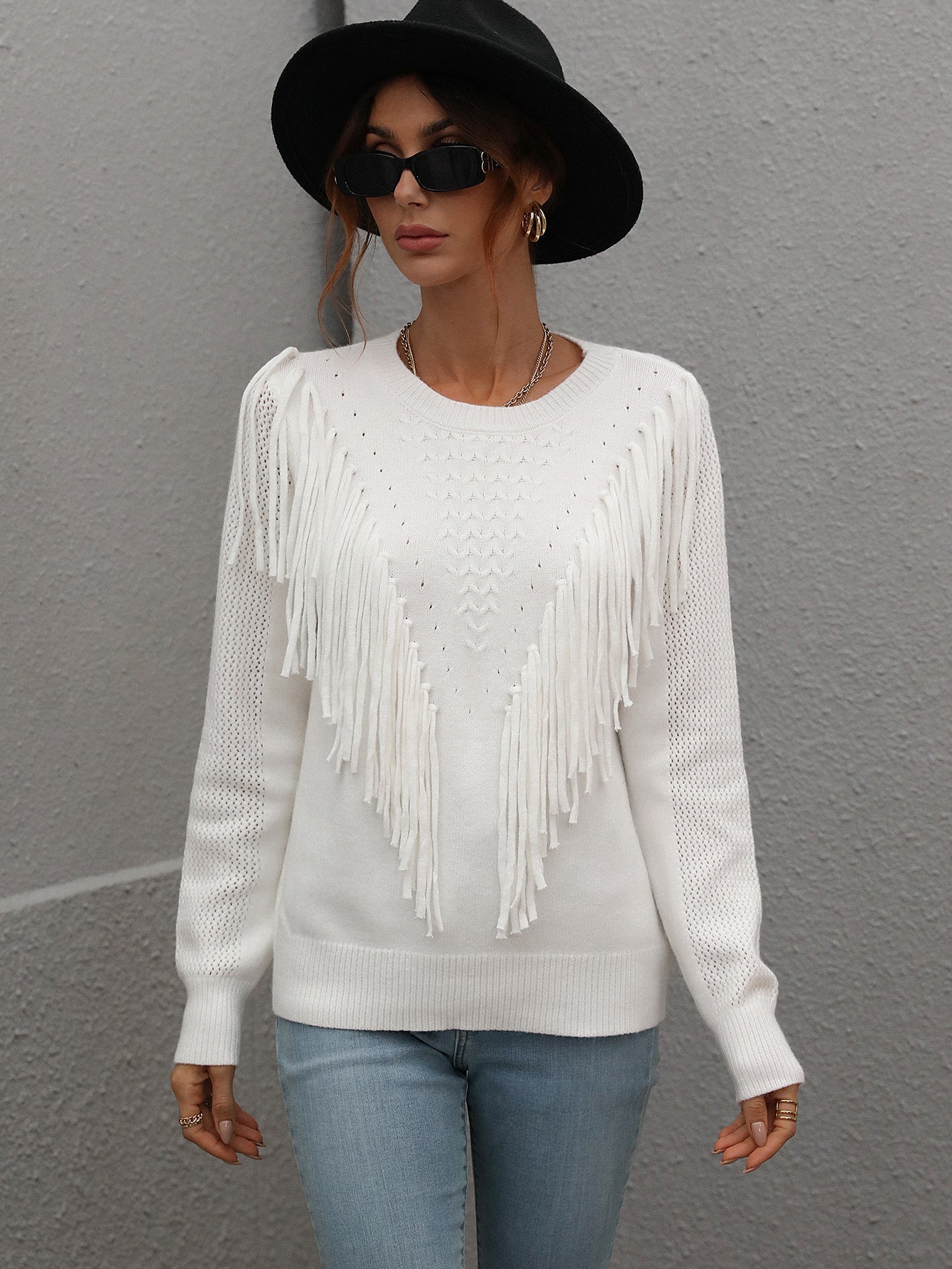Classic Vintage Sweater with a Flattering Fit