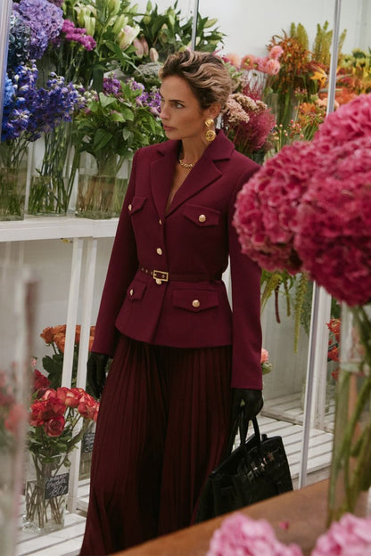 Sophisticated Garment with a Clean Classic Look