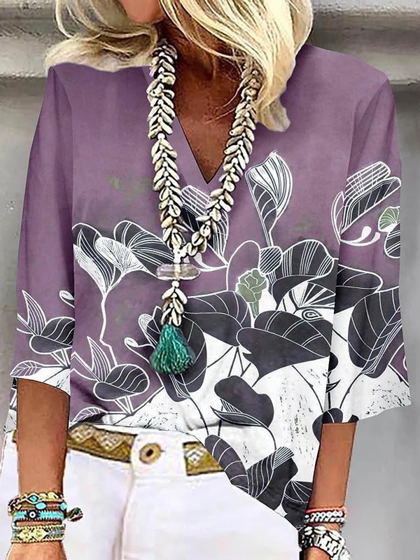 A Vintage Style T-Shirt with Delicate Timeless Details
