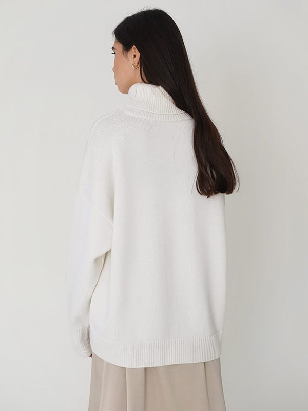 Beautifully Finished Sweater in a Timeless Design