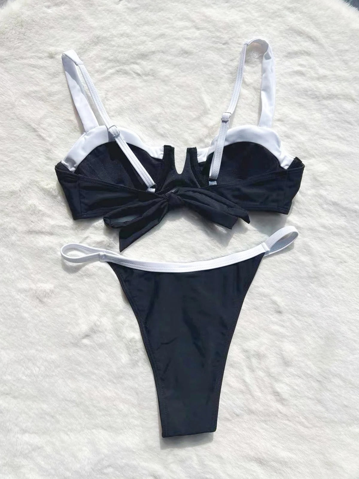Vintage Inspired Bikini with a Contemporary Edge