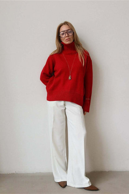 Beautifully Finished Sweater in a Timeless Design