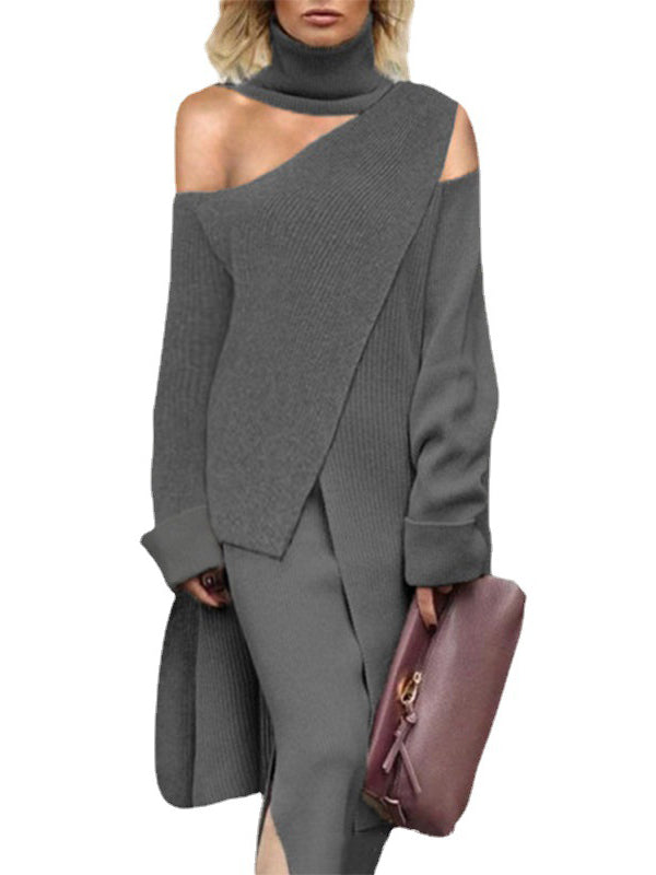 Well Tailored Sweater with a Graceful Silhouette