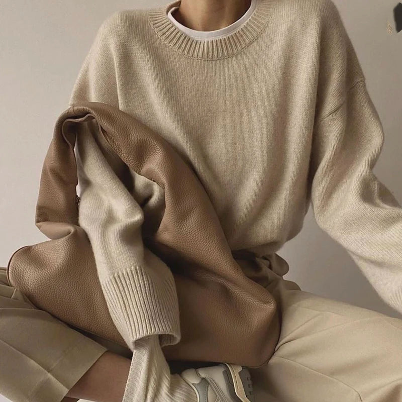 Polished Sweater with an Effortless Classic Look