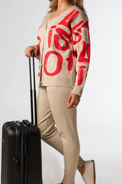 Vintage Inspired Cardigan with a Contemporary Edge