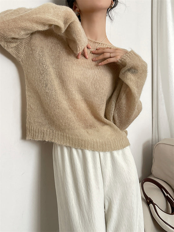Beautifully Finished Sweater in a Timeless Design