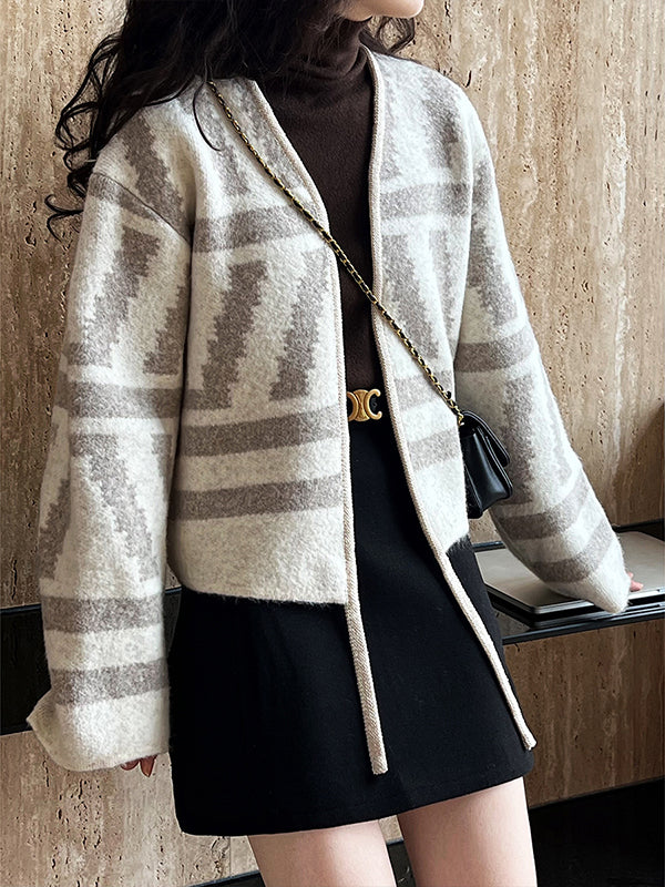 Vintage Inspired Cardigan with a Contemporary Edge