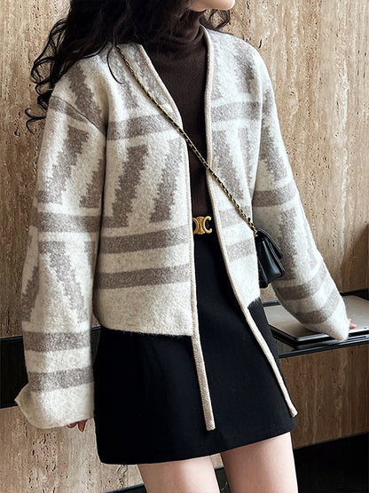 Vintage Inspired Cardigan with a Contemporary Edge