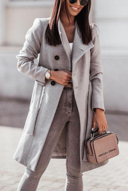 A Vintage Style Coat with Delicate Timeless Details