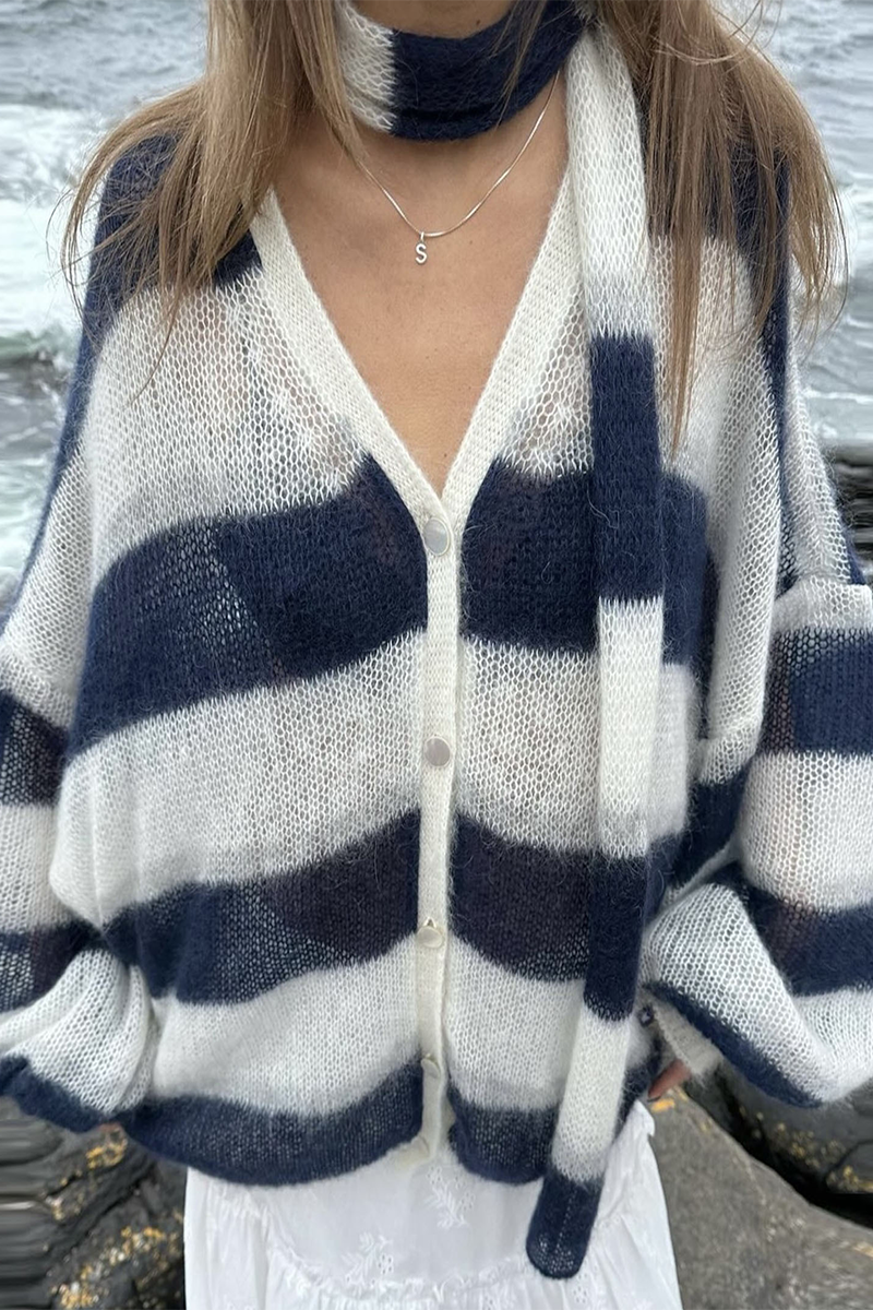 Vintage Inspired Cardigan with a Contemporary Edge
