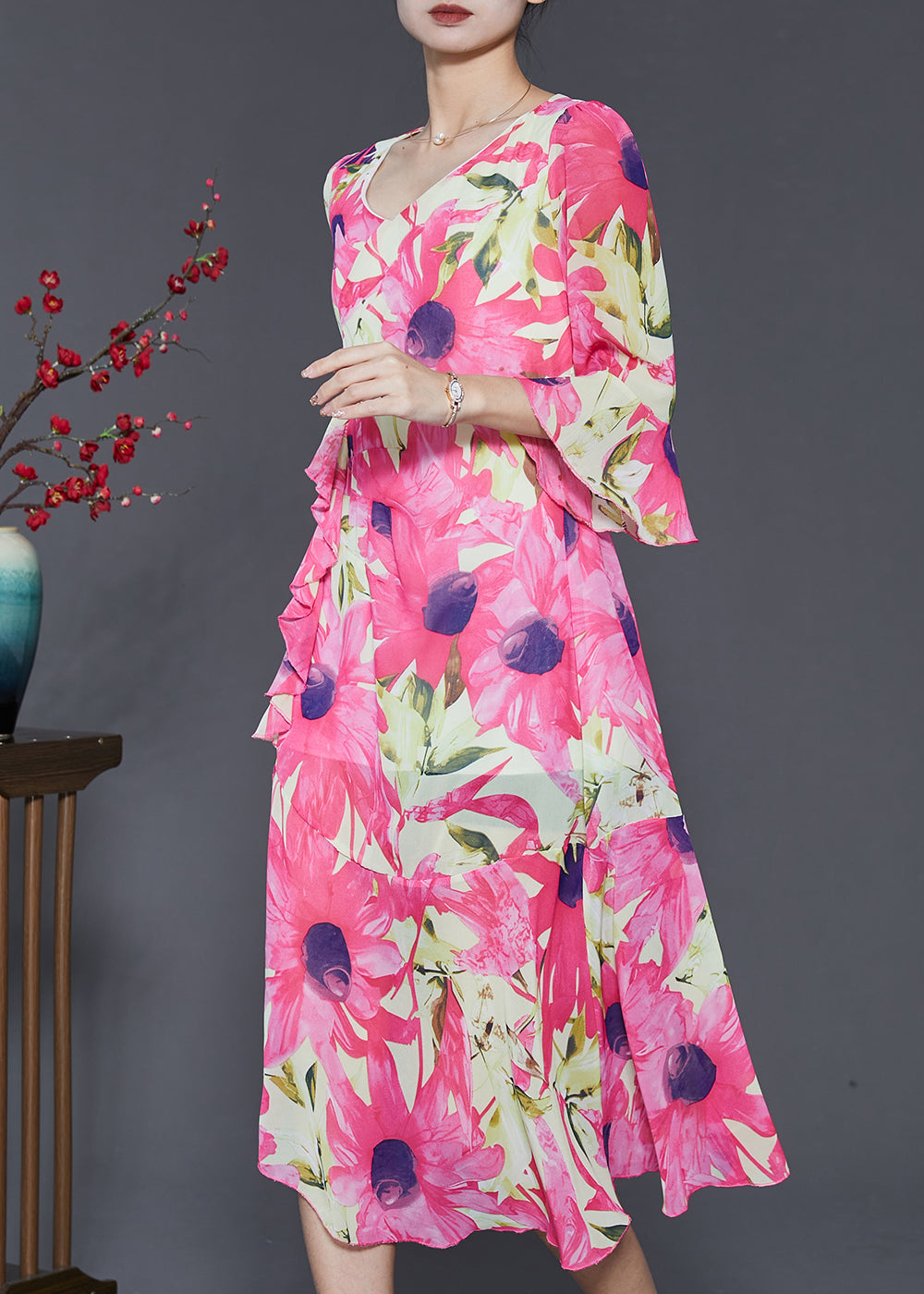 A Vintage Style Dress with Delicate Timeless Details