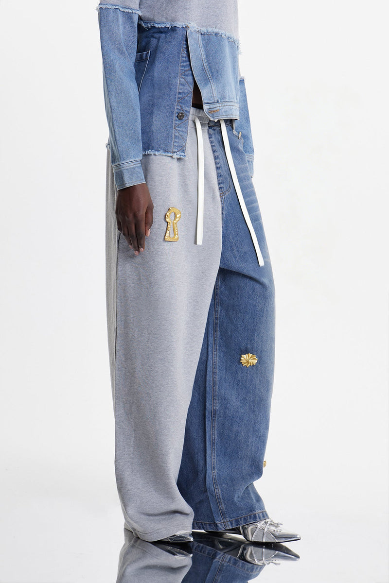 A Vintage Style Pants with Delicate Timeless Details