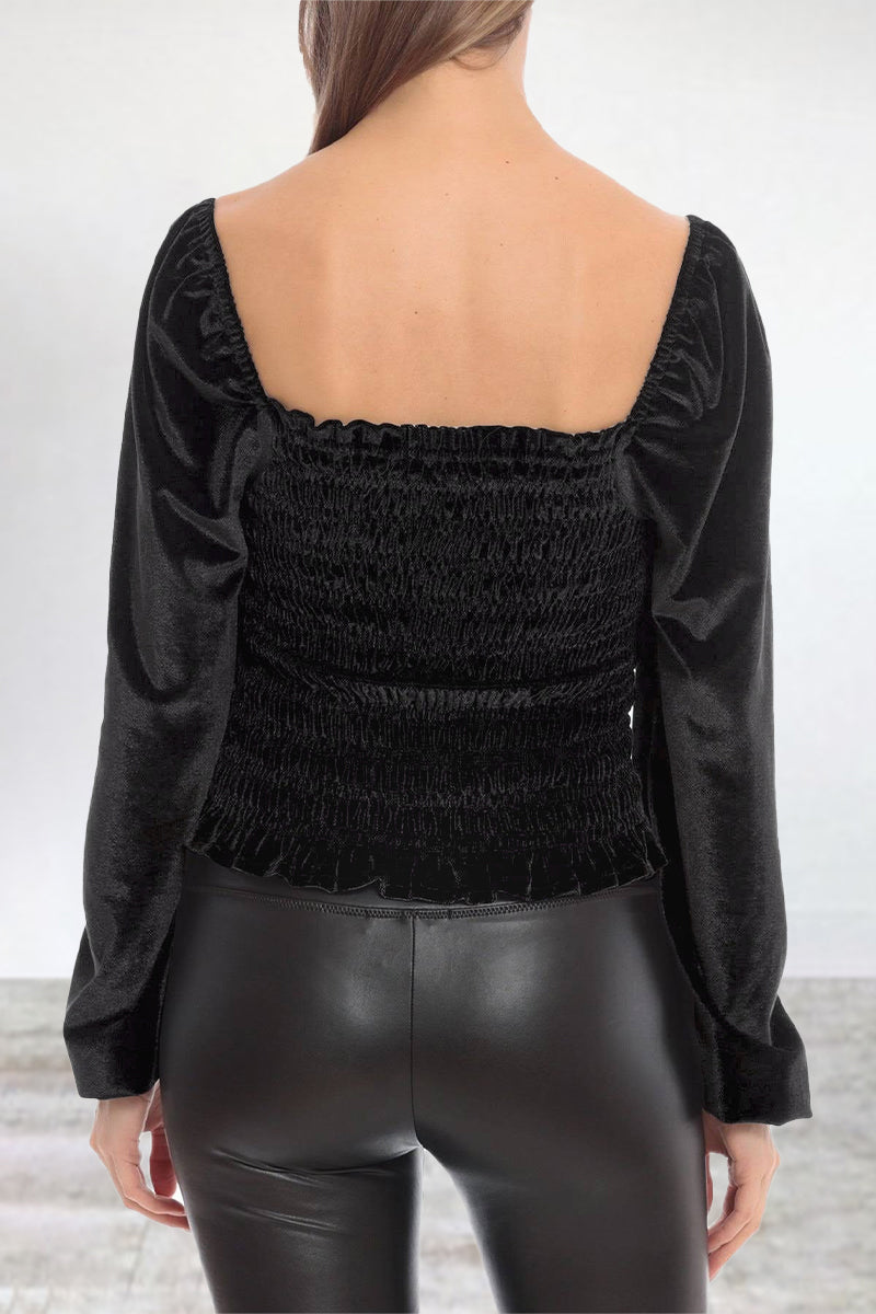 Gracefully Styled Top for Any Occasion