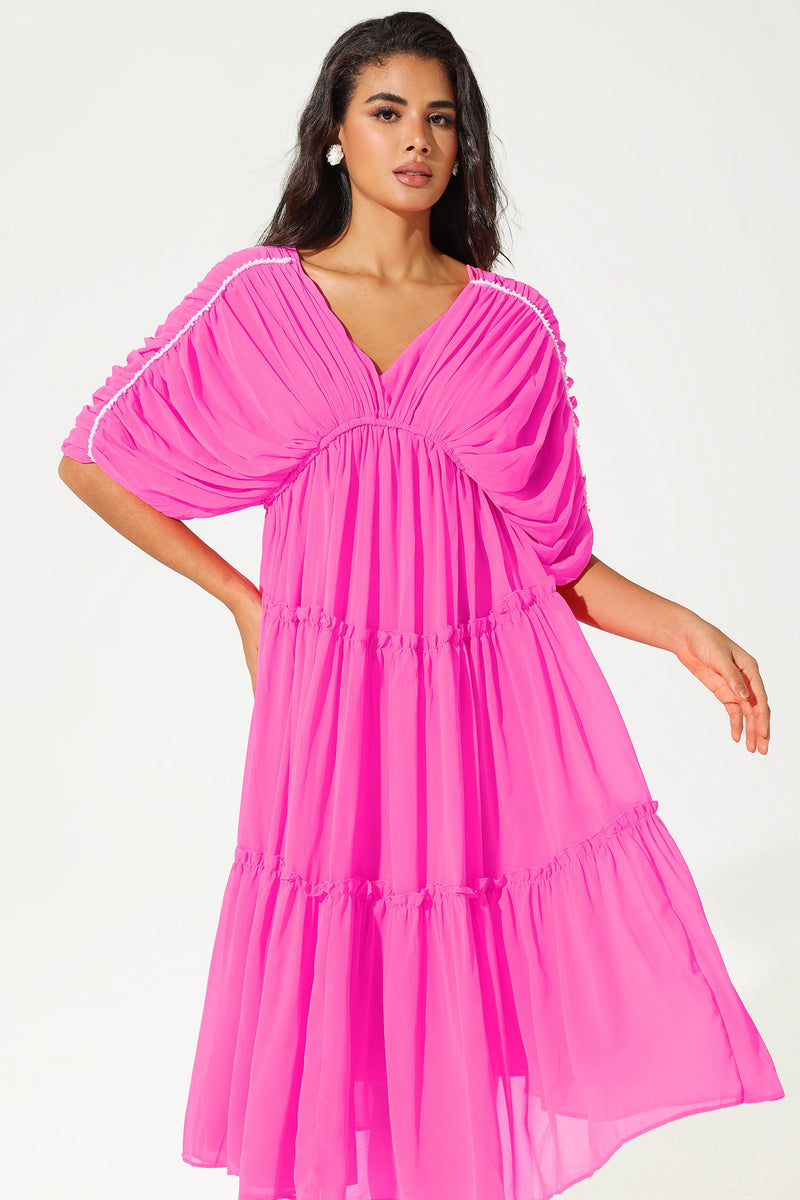 Well Tailored Dress with a Graceful Silhouette
