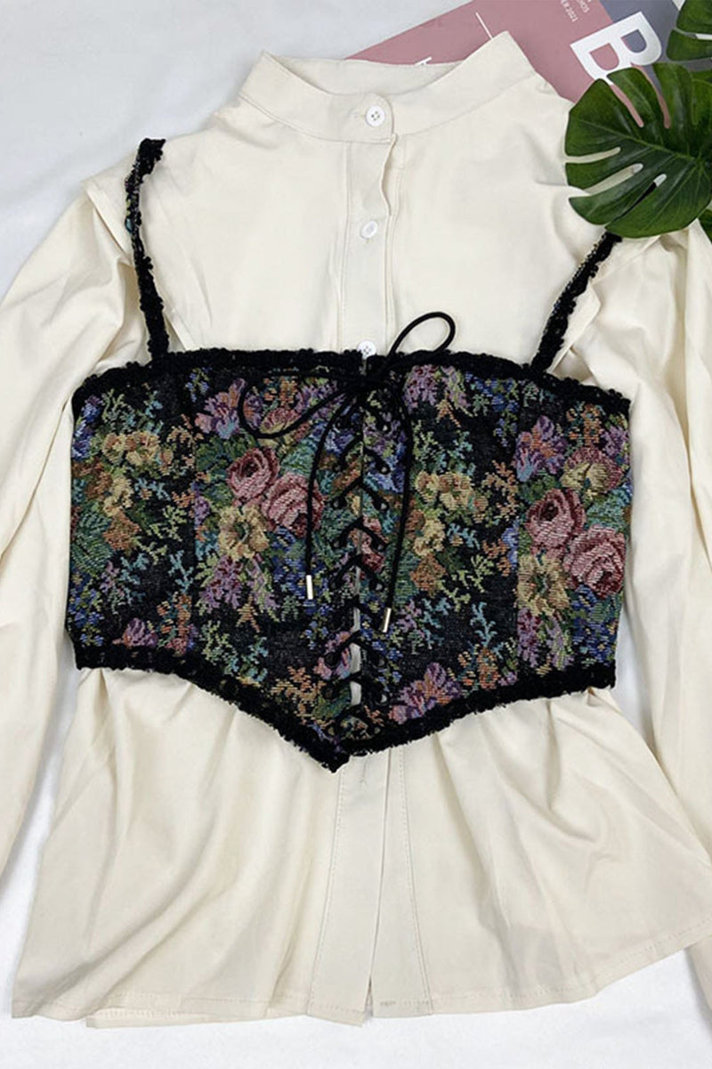A Vintage Style Top with Delicate Timeless Details