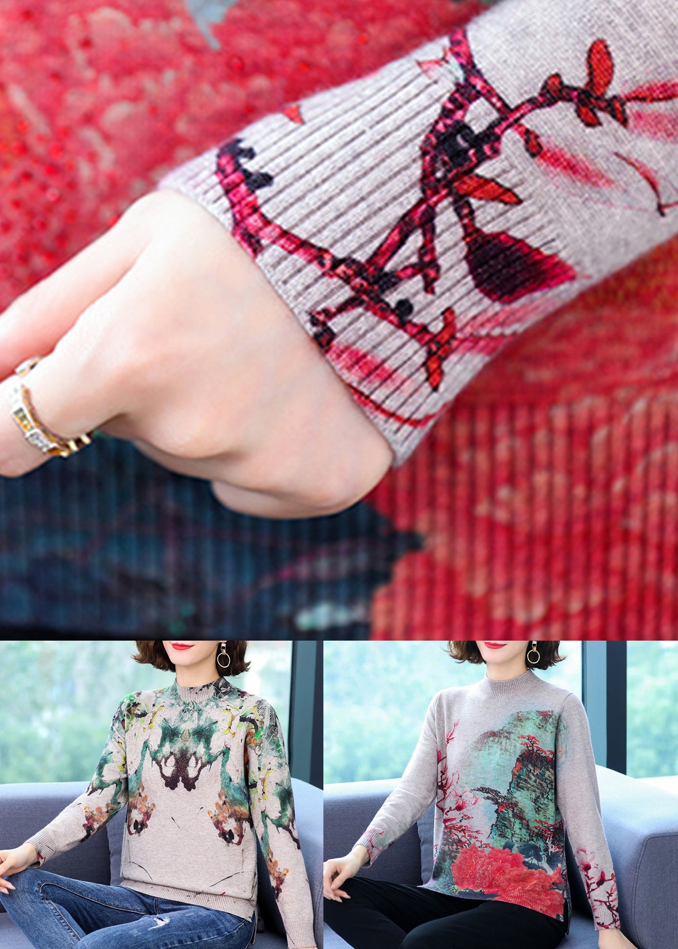 Beautifully Balanced Sweater with Timeless Character
