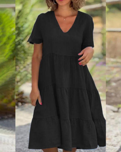 Classic Vintage Dress with a Flattering Fit