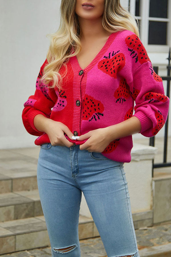 Classic Vintage Cardigan with a Flattering Fit