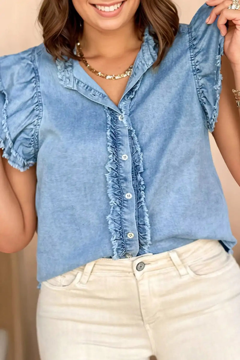 Classic Vintage Top with a Flattering Fit
