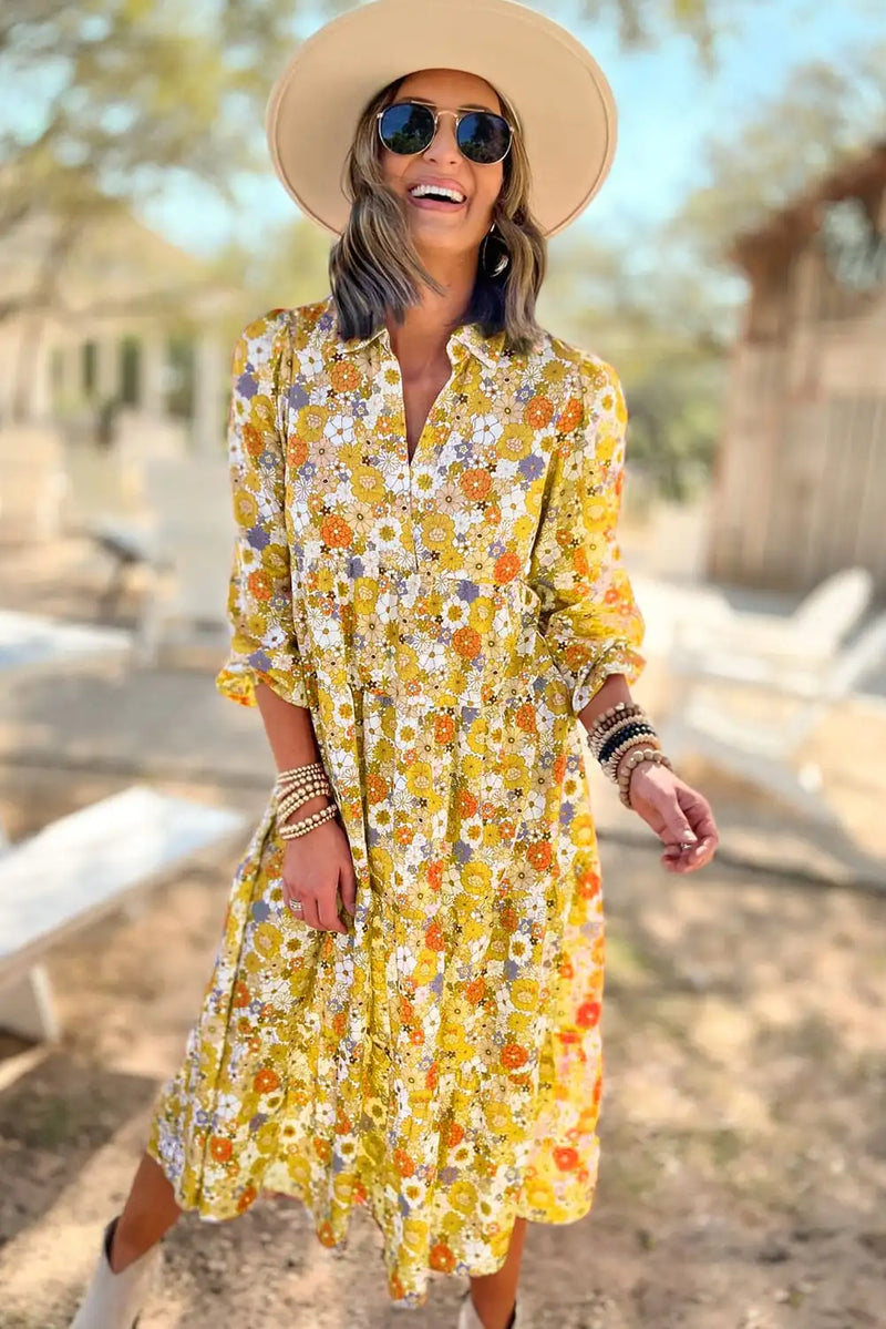 Classic Vintage Dress with a Flattering Fit