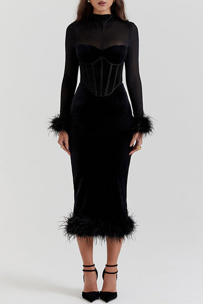 Classic Vintage Dress with a Flattering Fit