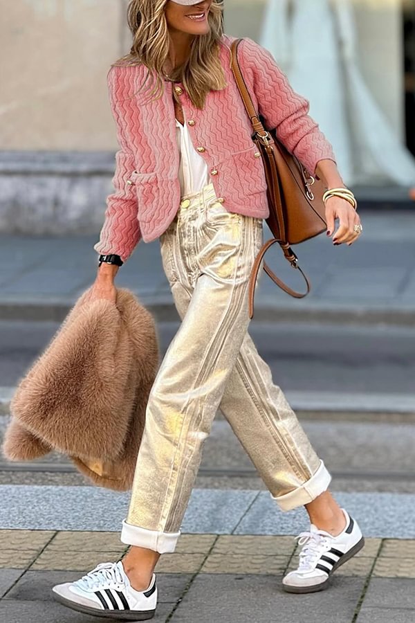 Vintage Inspired Cardigan with a Contemporary Edge