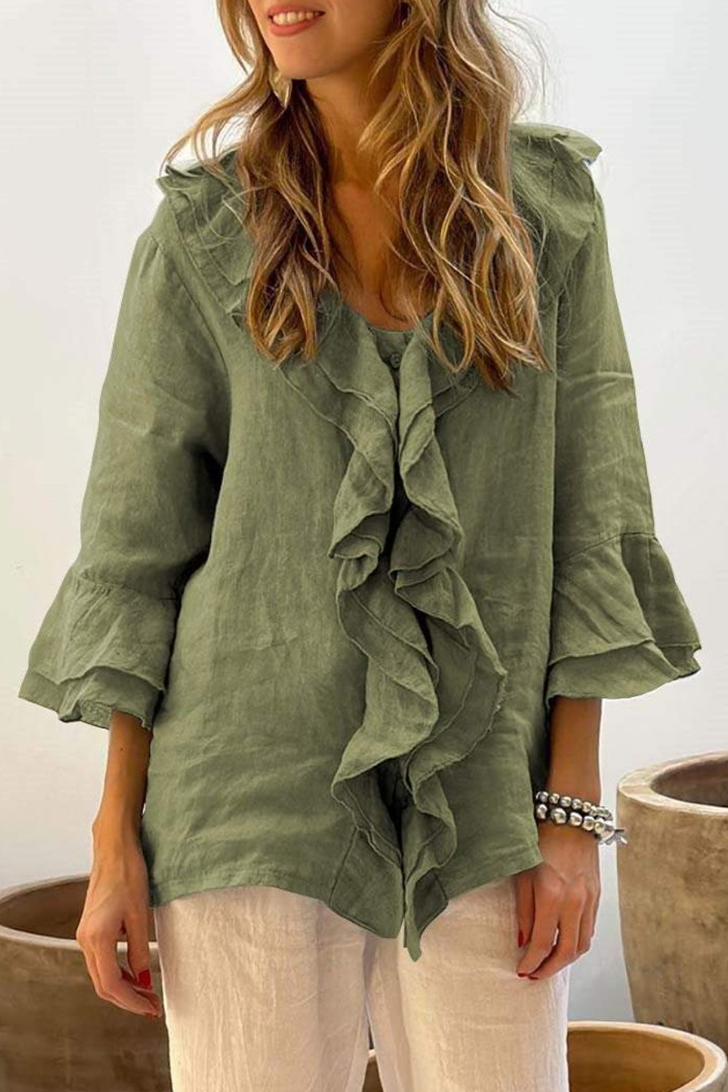 Vintage Inspired Blouse with a Contemporary Edge