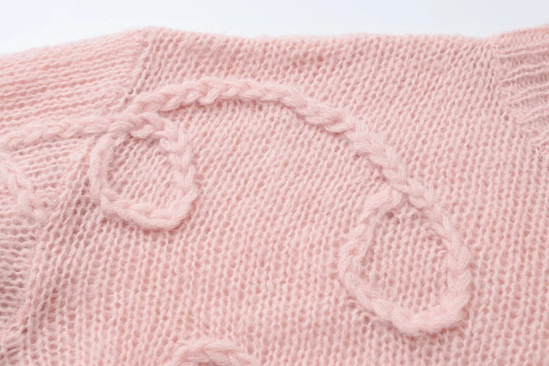 Vintage Inspired Sweater with a Contemporary Edge