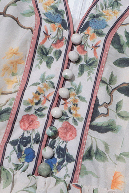 A Vintage Style Dress with Delicate Timeless Details