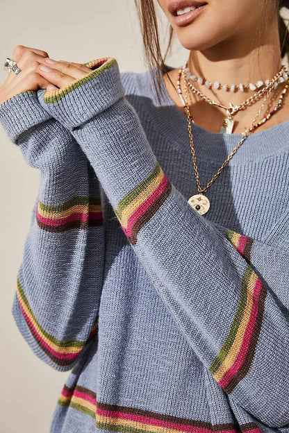 Classic Vintage Sweater with a Flattering Fit
