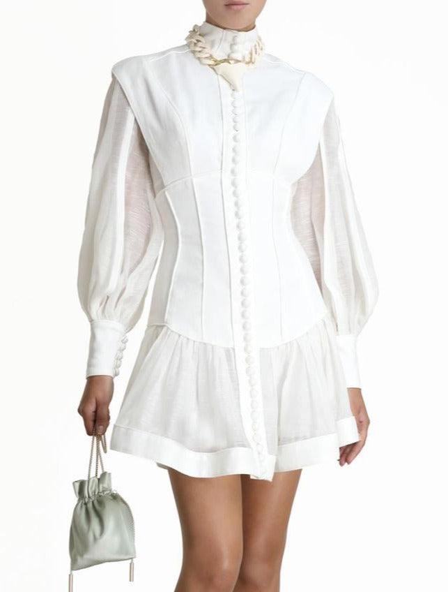 A Vintage Style Dress with Delicate Timeless Details
